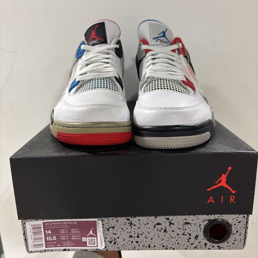 Jordan 4 what the SZ 14