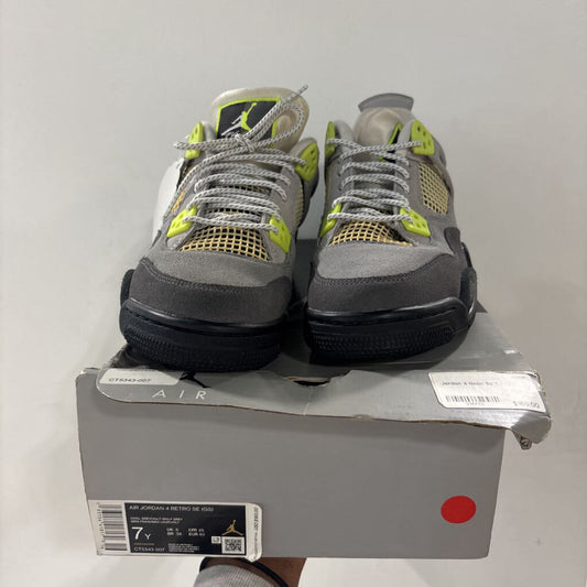 Jordan 4 Neon Sz 7