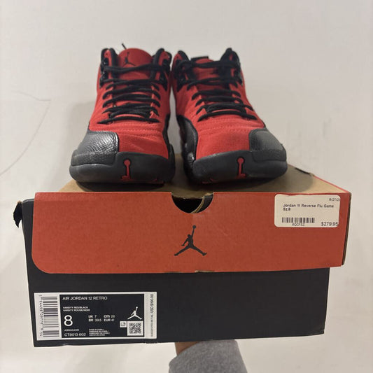 Jordan 12 Reverse Flu Game sz. 8