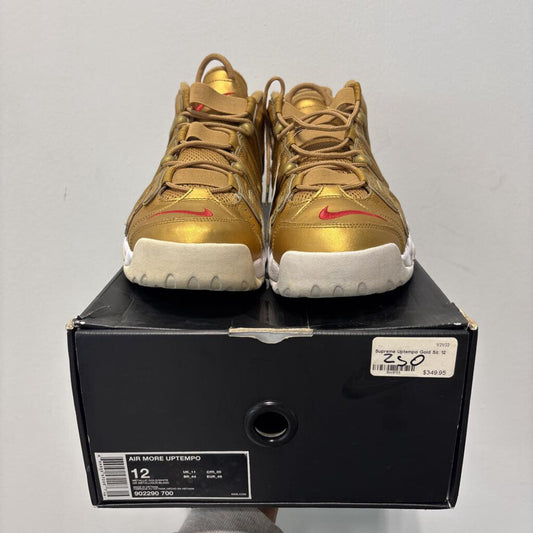 Nike Supreme UPTEMPO GOLD SZ12