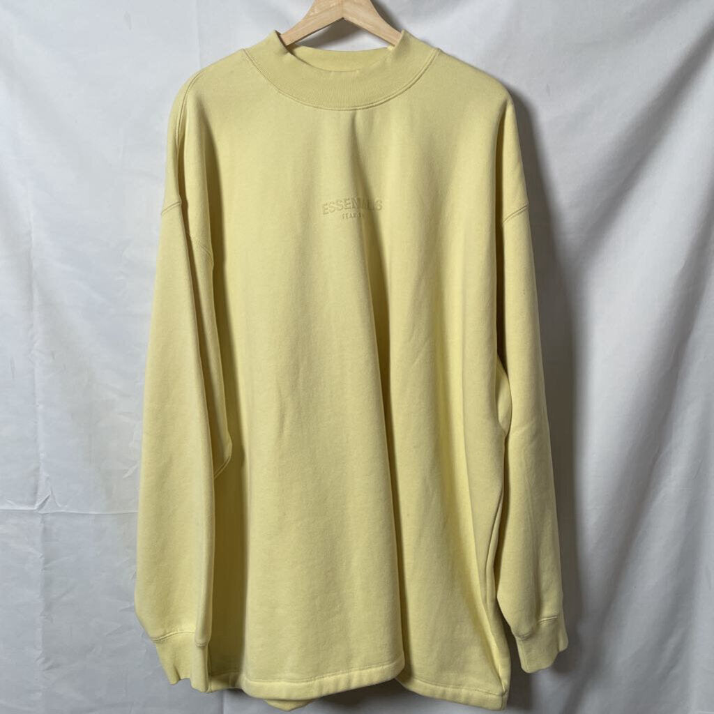 Yellow essentials crewneck Sz. L
