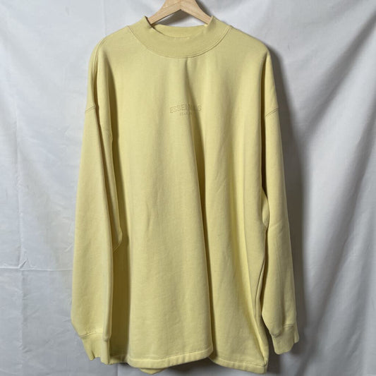 Yellow essentials crewneck Sz. L
