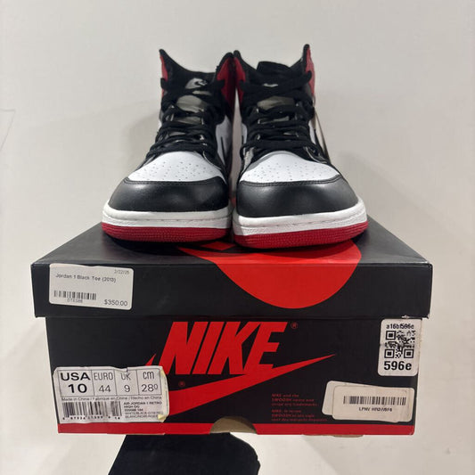 Jordan 1 Black Toe (2013) SZ 10