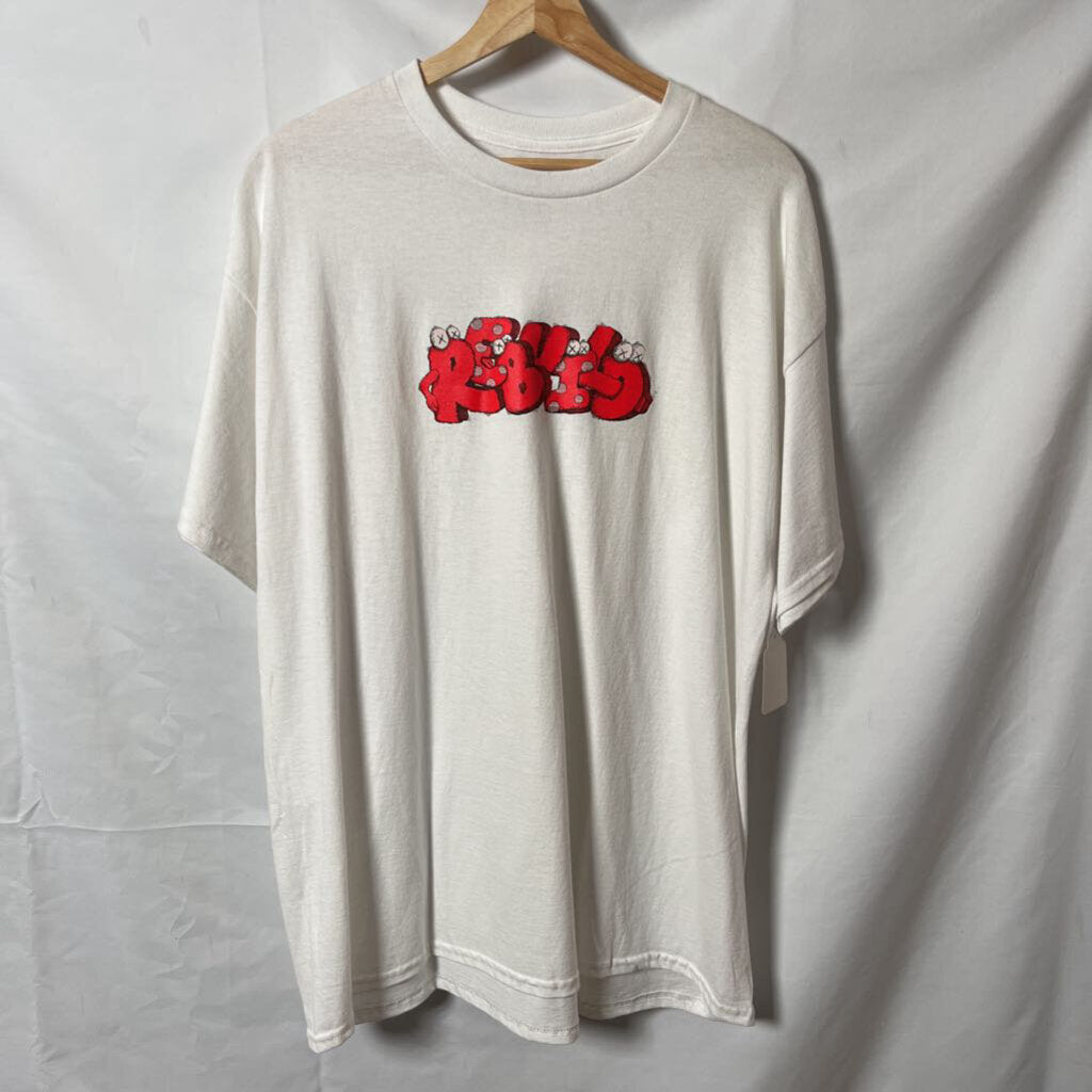 Kaws White Rebuild Tee Sz. XL