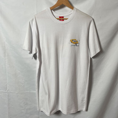 Icecream Purple and Yellow Falling Logo Tee Sz. S