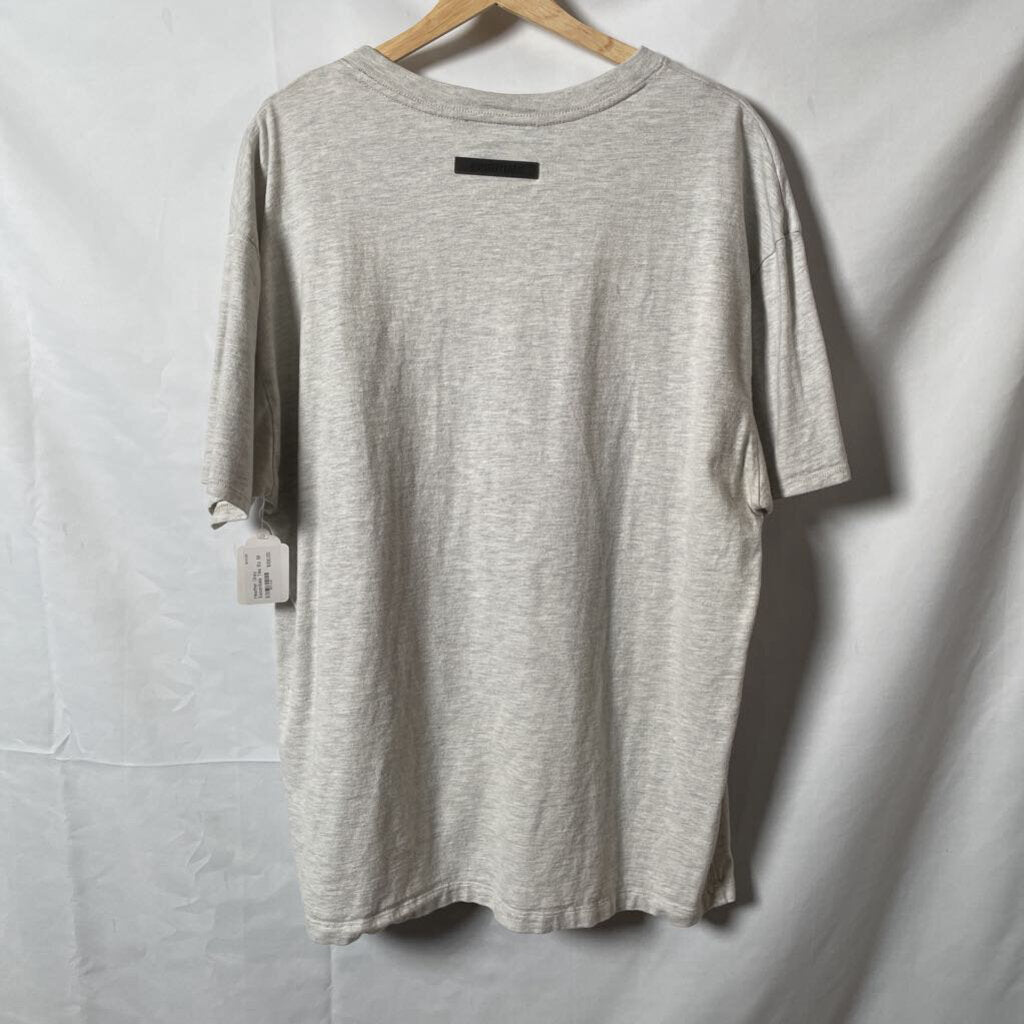 Heather Grey Essentials Tee Sz. M