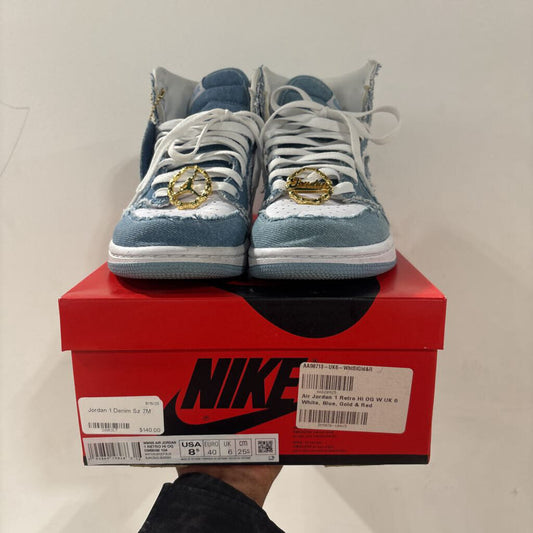 Jordan 1 Denim Sz 7M