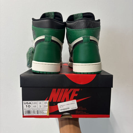 JORDAN 1 PINE GREEN SZ 10