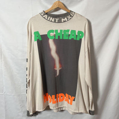 Saint Micheal A Cheap Holiday tee Sz. L