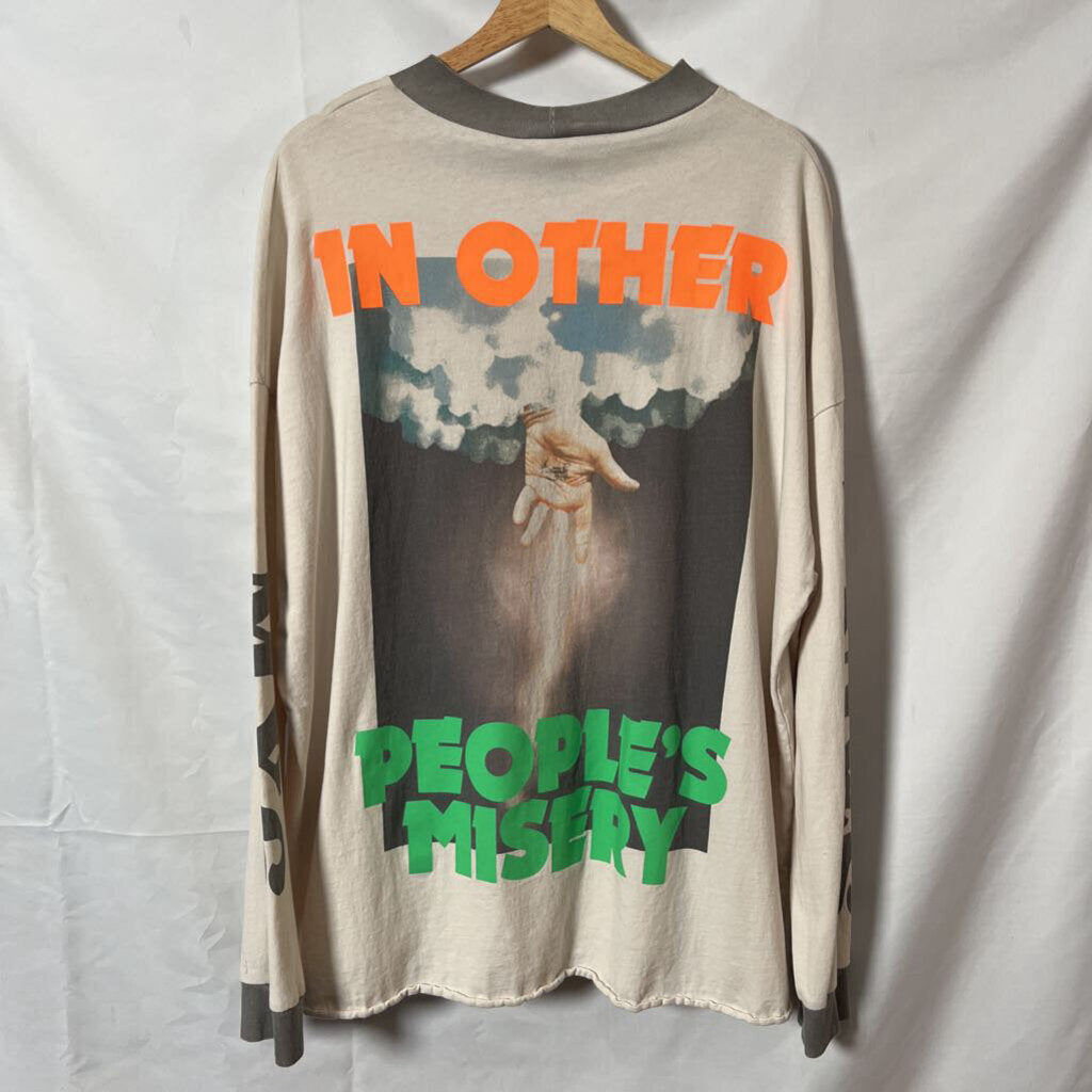 Saint Micheal A Cheap Holiday tee Sz. L