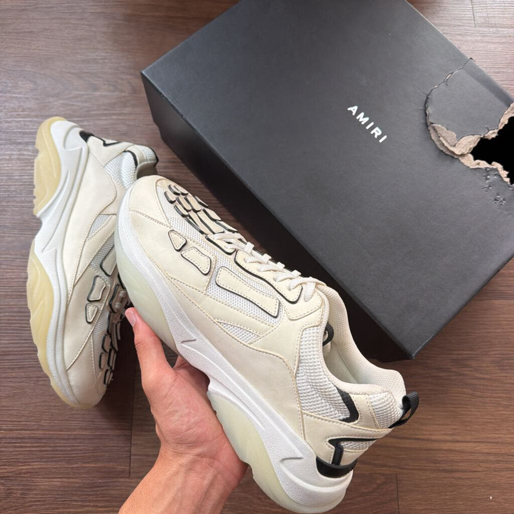 AMIRI BONE RUNNER WHT SZ13