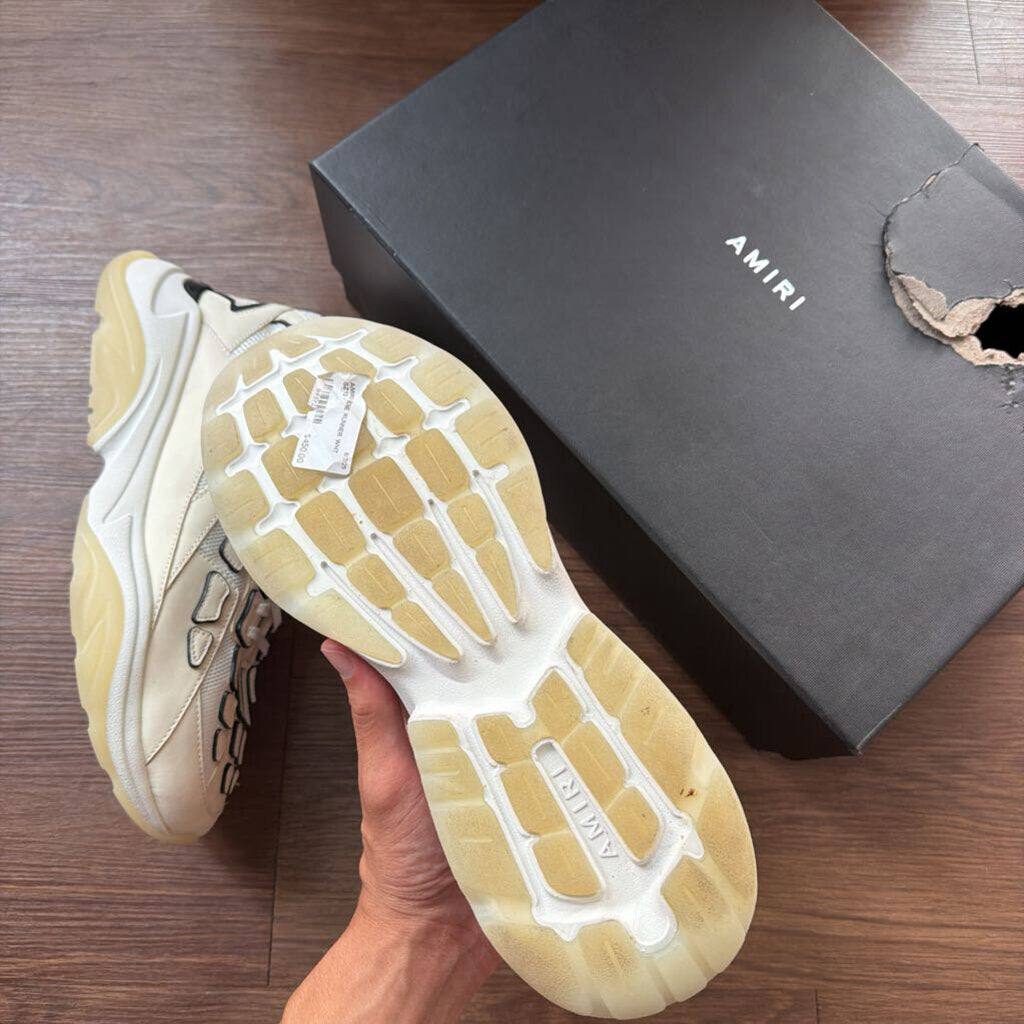 AMIRI BONE RUNNER WHT SZ13