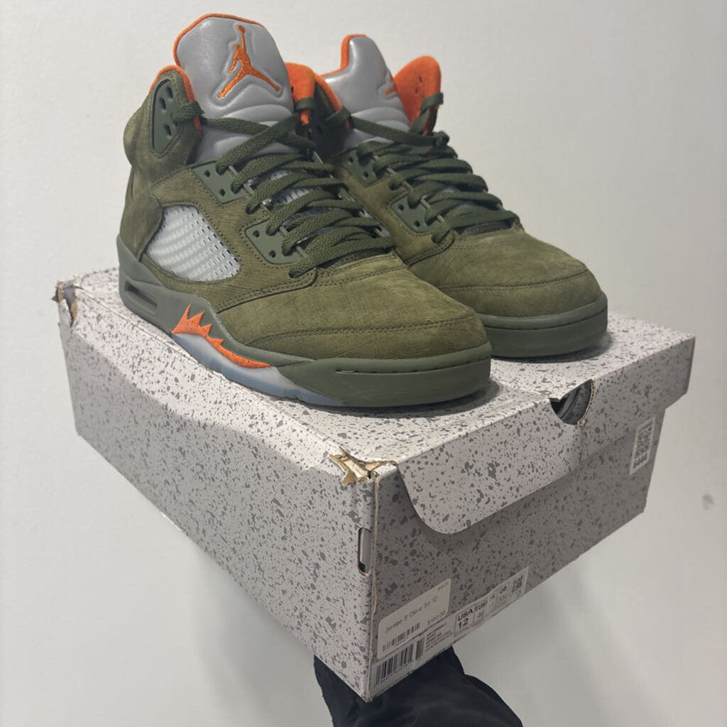 Jordan 5 Olive Sz 12