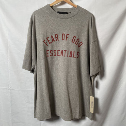 Essentials Grey/ Red Tee Sz. M