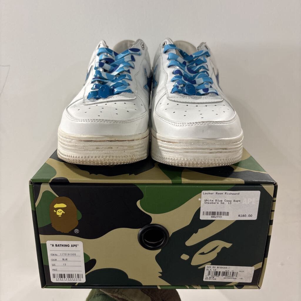 BAPE BLUE CAMO SZ 13