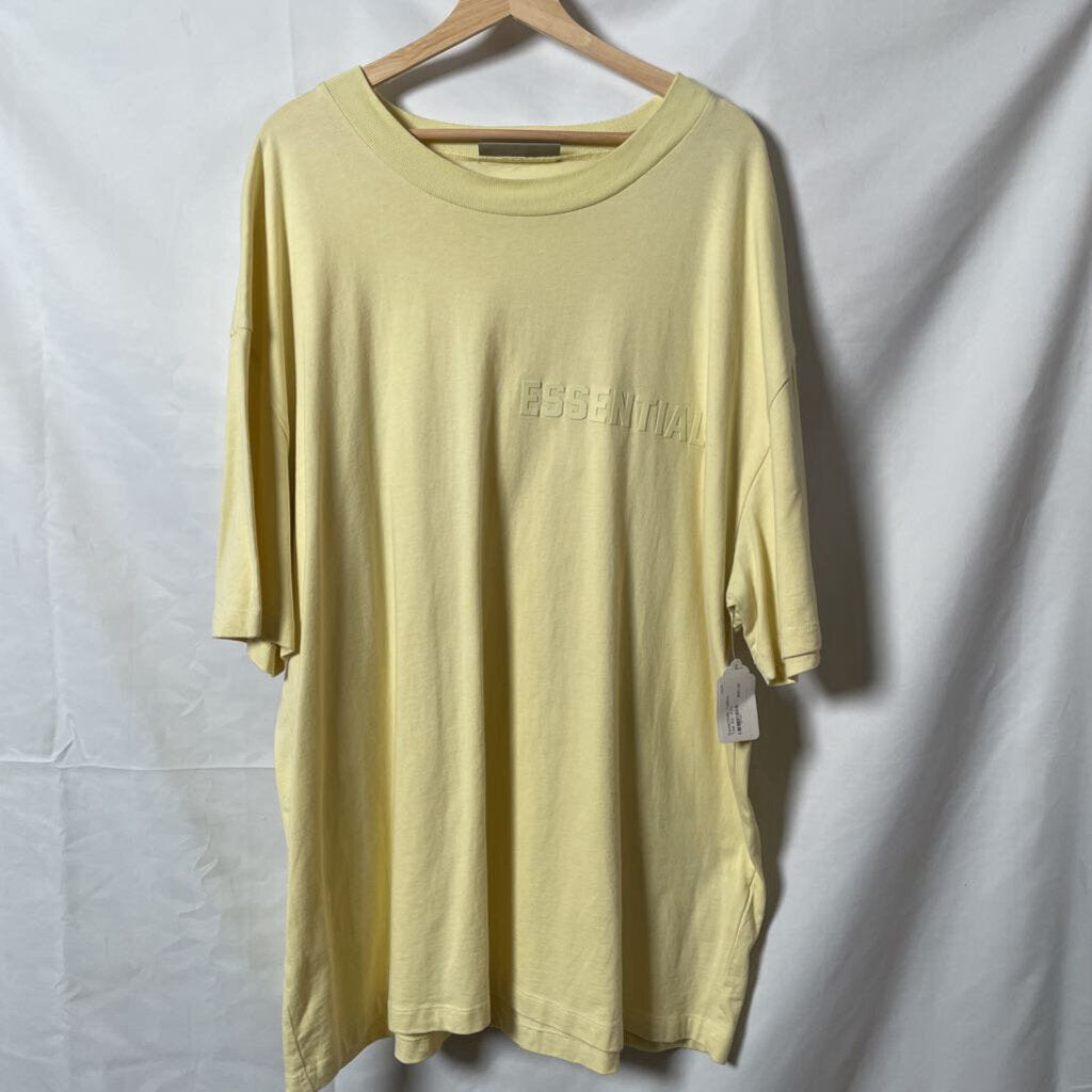 Essentials Yellow Tee Sz. XXL