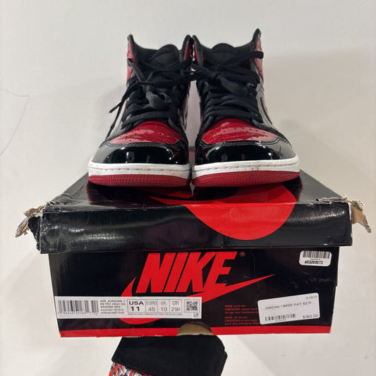 JORDAN 1 BRED PAT SZ.11