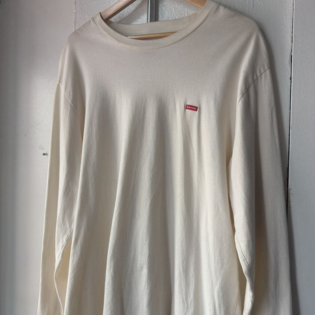 SUPREME BLANK LONGSLEEVE SZ L