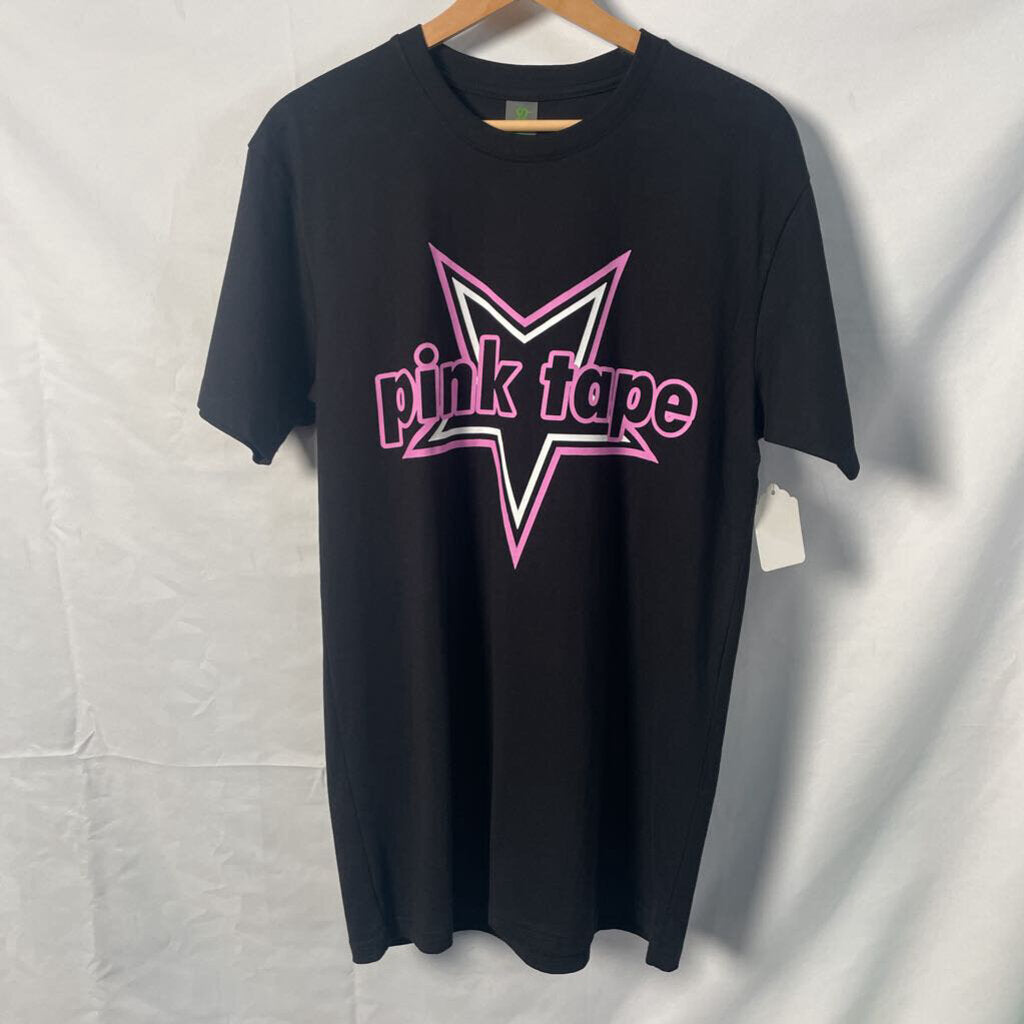 Endless Pink Tape Tee Sz. M