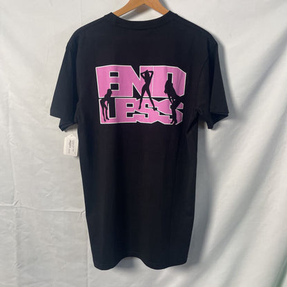 Endless Pink Tape Tee Sz. M