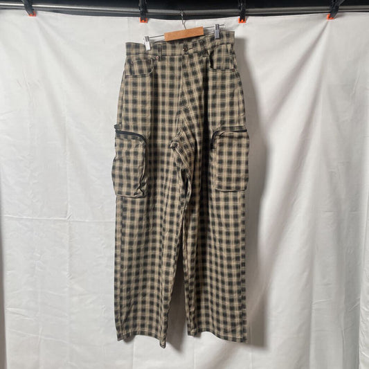 Gvgallery Plaid Cargos Sz. S