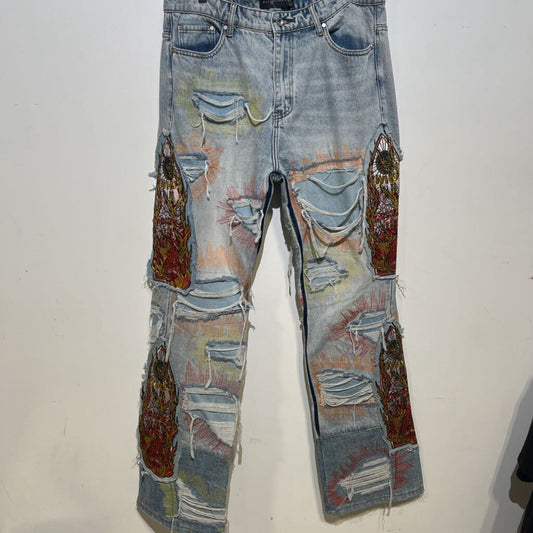 WDW TAPESTRY DENIM SZ 36