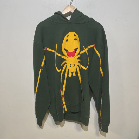 CPFM SPIDER GREEN HOODIE SZ M
