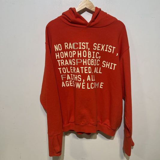 CPFM WORLD PEACE HOODIE SZ 2