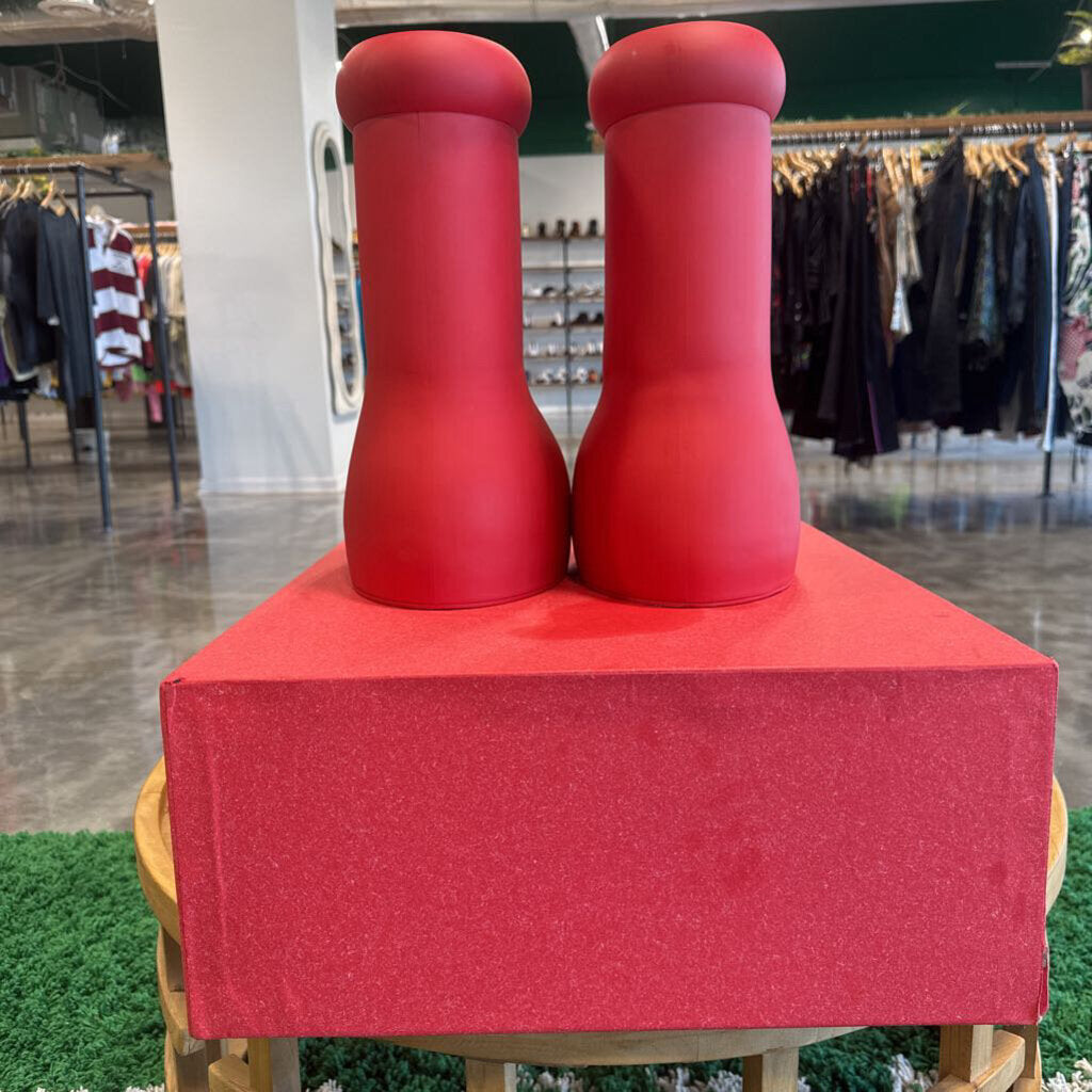 MSCHF BIG RED BOOTS SZ 11.5