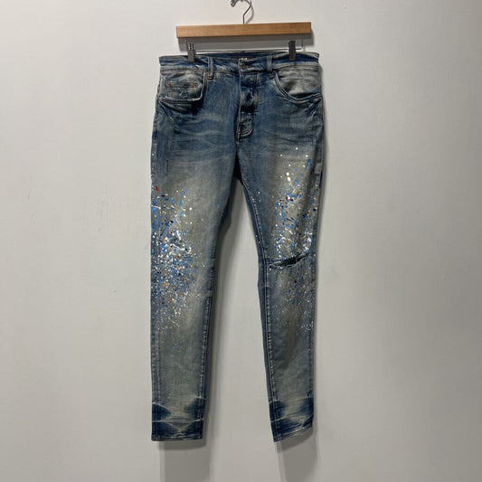 AMIRI PAINT DENIM 32W