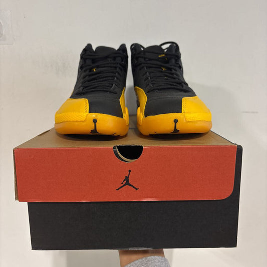 AJ12 UNIVERSITY GOLD SZ 8