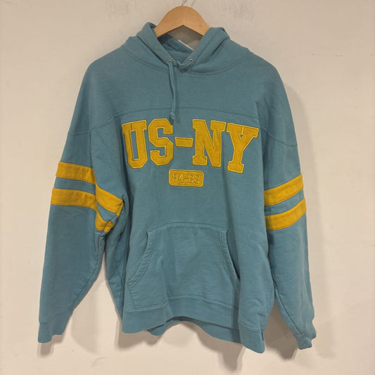 Light Blue US-NY Supreme Hoodie Sz. L