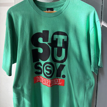 STUSSY INTERNATIONAL LOGO TEE SZ.L