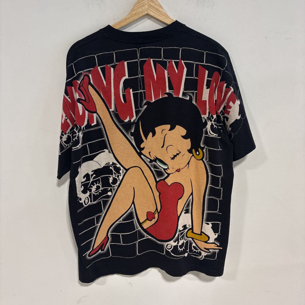 VINTAGE BETTY BOOP TEE/ SZ XL