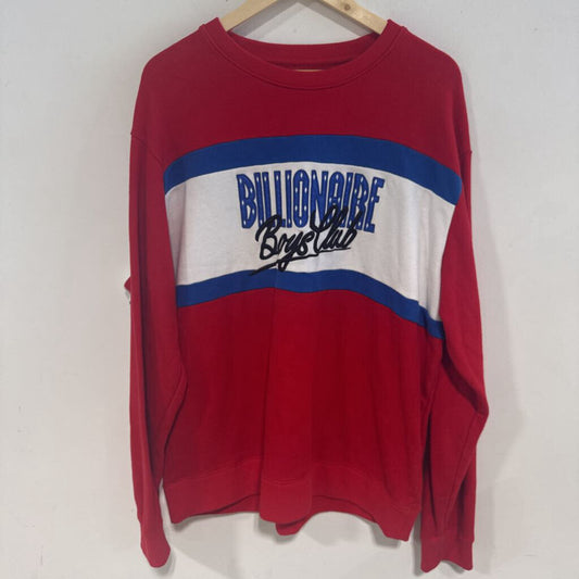 BBC RED & BLUE SWEATER SZ. 2XL