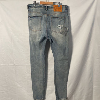 Ice Cream Patch Work Denim Sz. 34