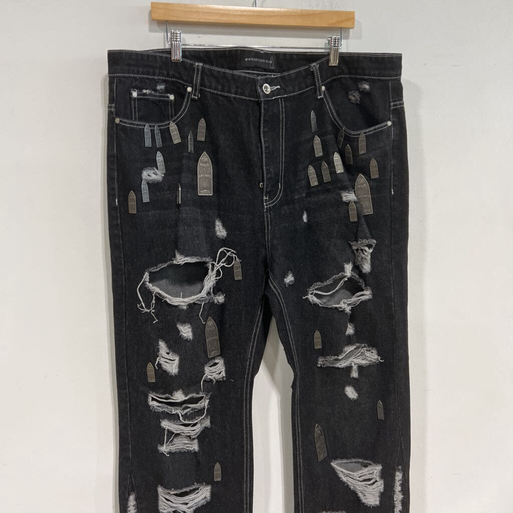 WDW BLACK DENIM SZ 40