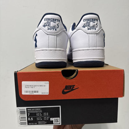 CONCRETE BOYS NIKE Air Force 1 SZ 7