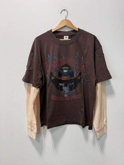 WICKED VALLEY SKULL TEE M