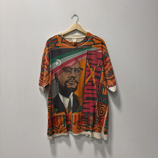 MALCOM X VINTAGE TEE SZ XL