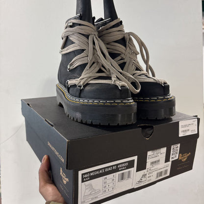 RICK OWENS JUMBO PENT LACE DOC SZ 6