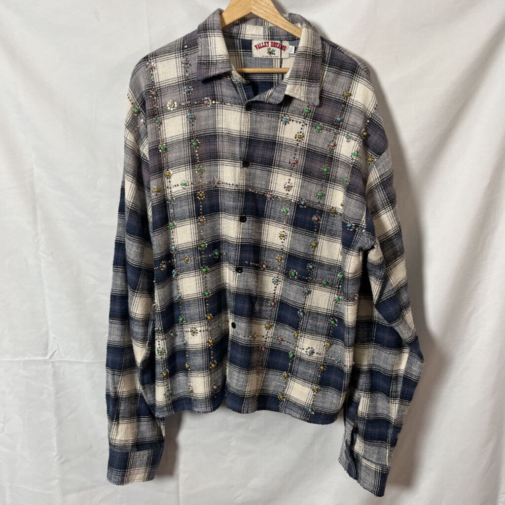 Vale Blue Flannel Sz. XXL