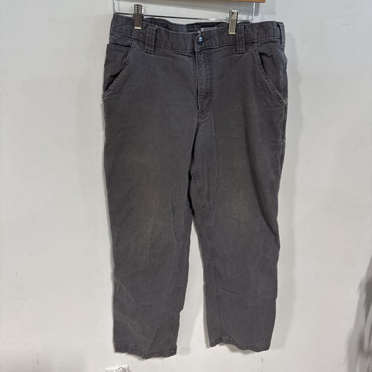 GREY CARHARTT PANTS SZ 34