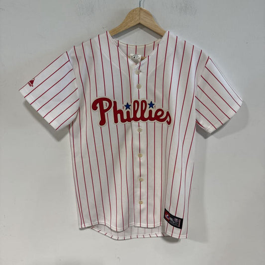 VINTAGE PHILLIES JERSEY SZ L