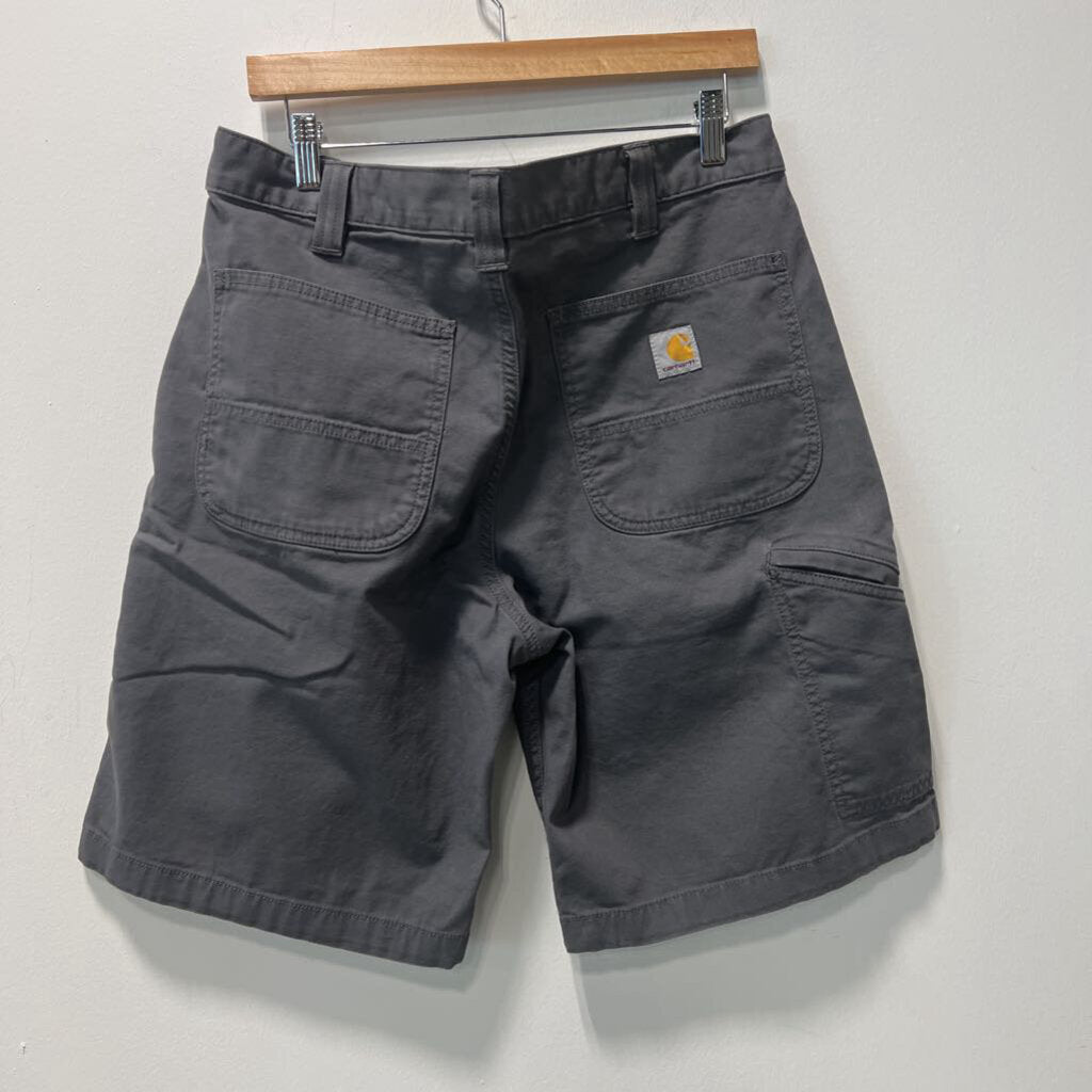 CARHARTT GREY SHORTS SZ 34
