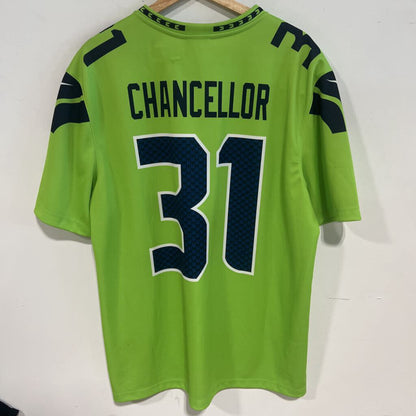 SEAHAWKS COOL RUSH JERSEY Sz L