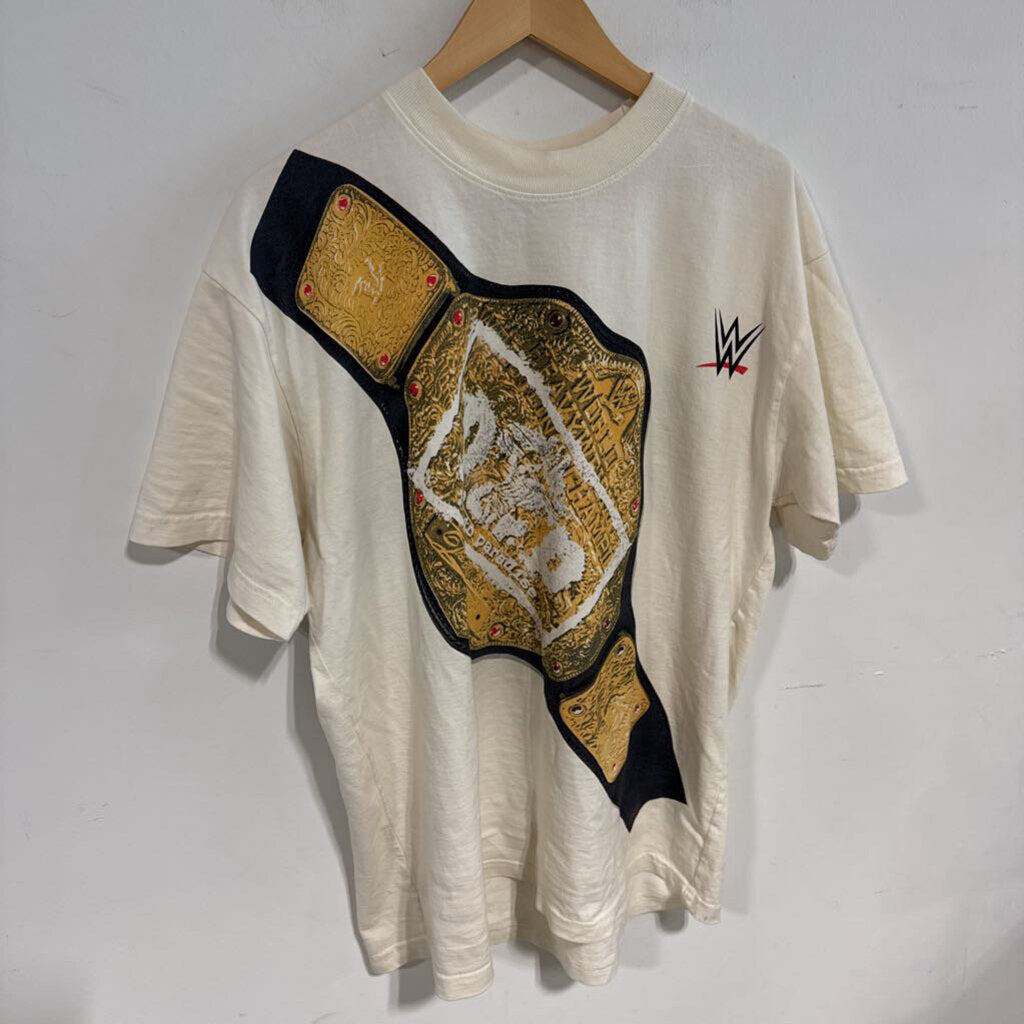 WWE CHAMPION HELLSTAR TEE SZ M
