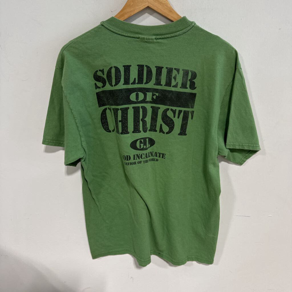 MILITARY JESUS TEE SZ L