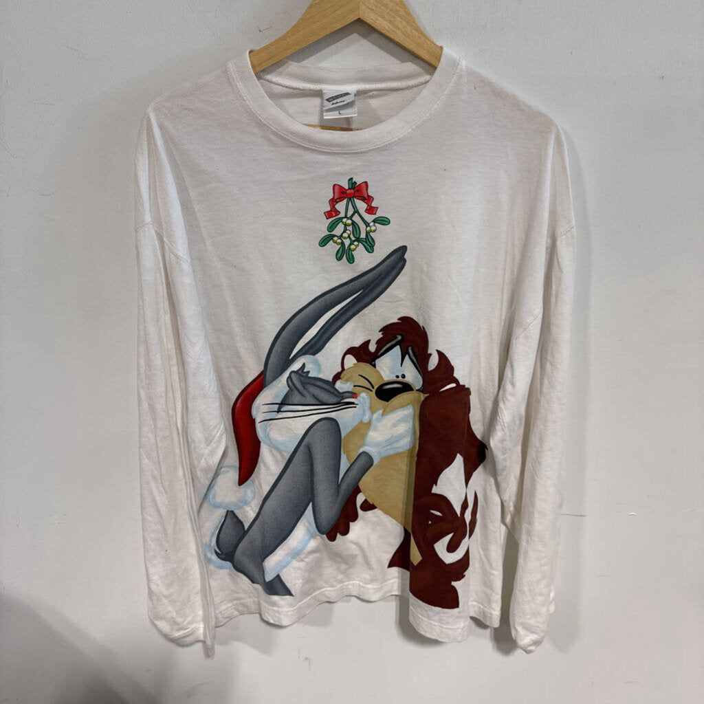 LOONEY TOONS TAZ LONGSLEEVE SZ L