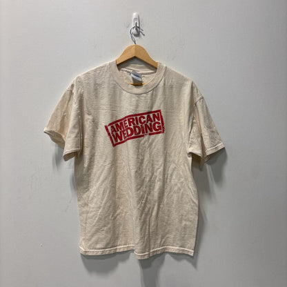 AMERICAN WEDDING TEE SZ L